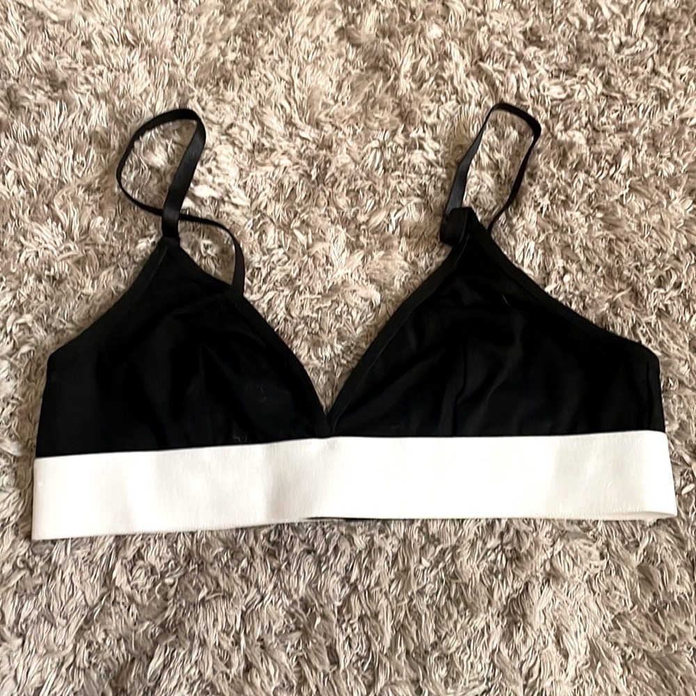 Black and White Bra